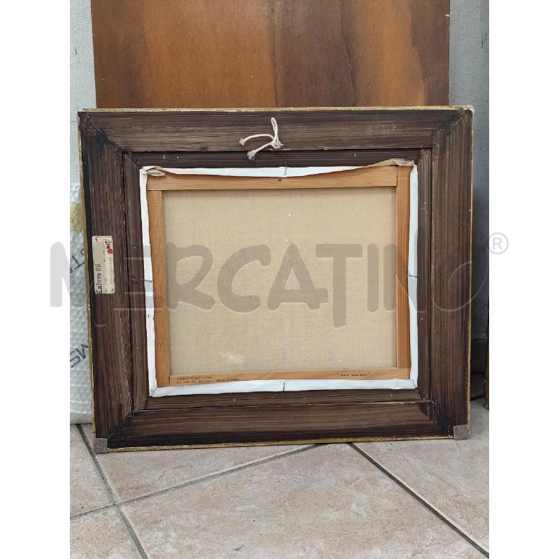 QUADRO J M VIDAL NAIVE GATTO NERO CONIGLIO | Mercatino dell'Usato Roma montemario 4