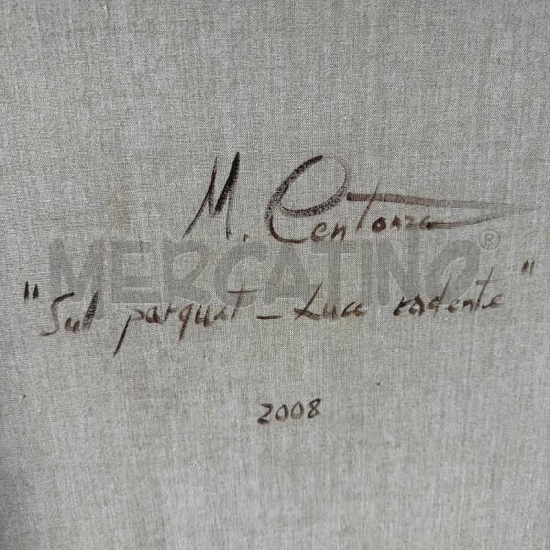 QUADRO M.CENTONZE SUL PARQUET | Mercatino dell'Usato Roma montemario 3