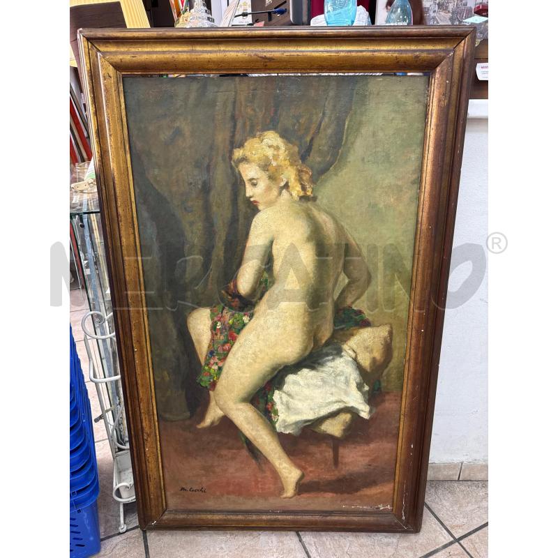 QUADRO MARIO COCCHI NUDO DI DONNA | Mercatino dell'Usato Roma montemario 1