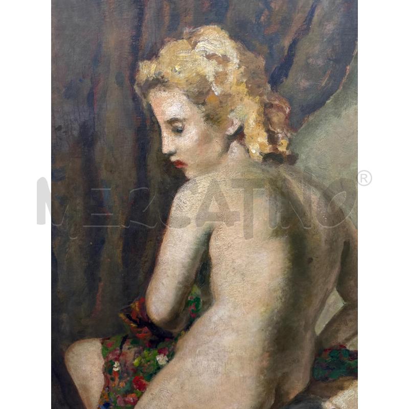 QUADRO MARIO COCCHI NUDO DI DONNA | Mercatino dell'Usato Roma montemario 2