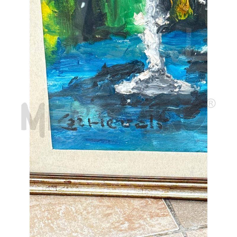 QUADRO NATURA MORTA CARTE ROSSE | Mercatino dell'Usato Roma montemario 3