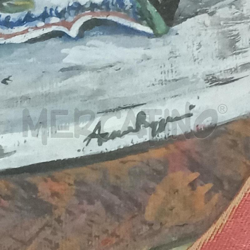 QUADRO NATURA MORTA TEC MISTA | Mercatino dell'Usato Roma montemario 5