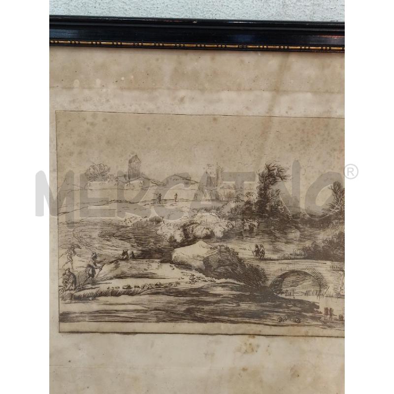 QUADRO PAESAGGIO A CHINA EPOCA | Mercatino dell'Usato Roma montemario 2