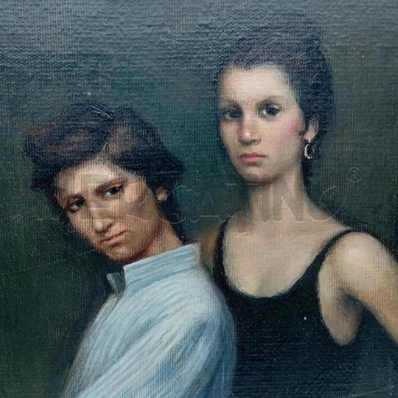 QUADRO PAOLELLI RITRATTO LUIGI | Mercatino dell'Usato Roma montemario 4