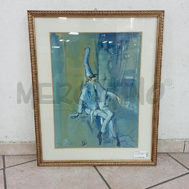 QUADRO PIULCINELLA | Mercatino dell'Usato Roma montemario 1