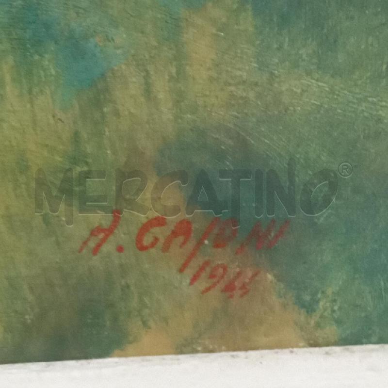 QUADRO RITRATTO DONNA F.TO GAJONI | Mercatino dell'Usato Roma montemario 2