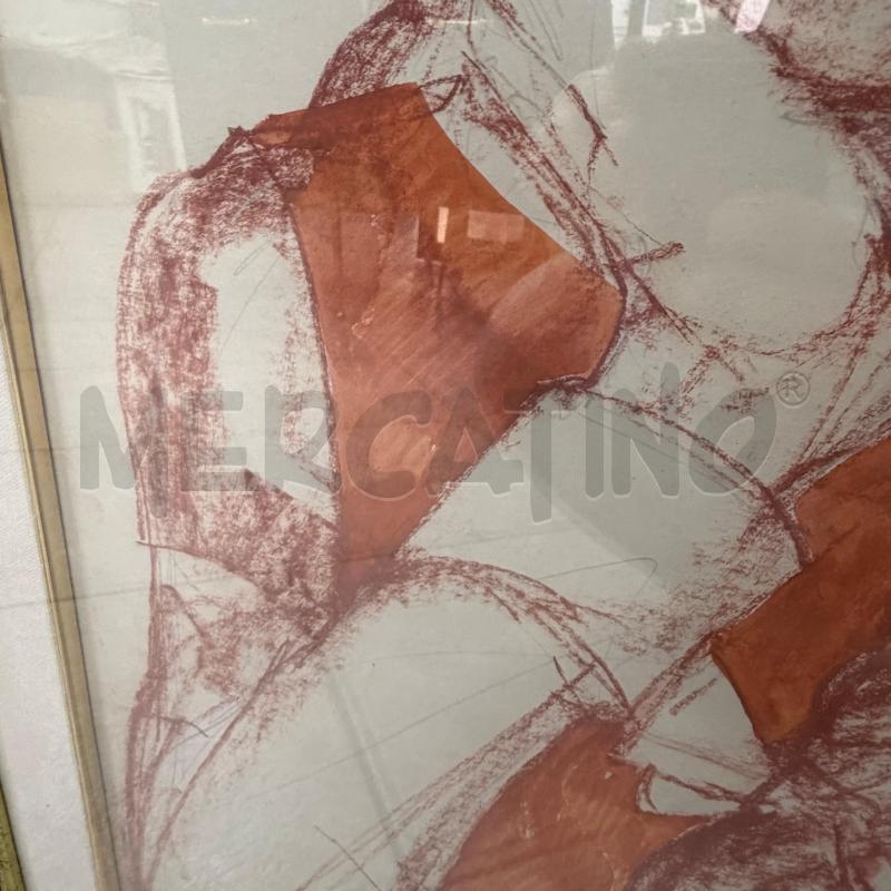 QUADRO SANGUIGNA DONNA T MAGNANI | Mercatino dell'Usato Roma montemario 4