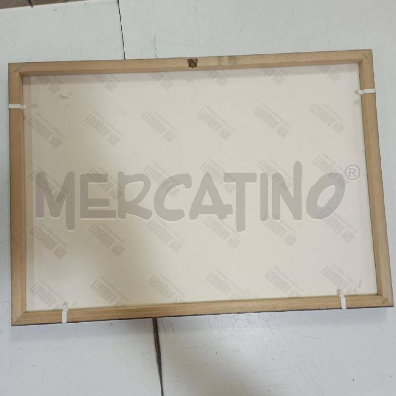 QUADRO STAMPA CODOGNOTTO CORNICE NERA | Mercatino dell'Usato Roma montemario 5