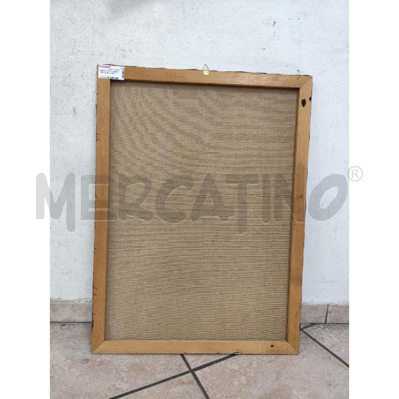 QUADRO TELA ATTRIB. TORE CANU 4 UOMINI | Mercatino dell'Usato Roma montemario 3