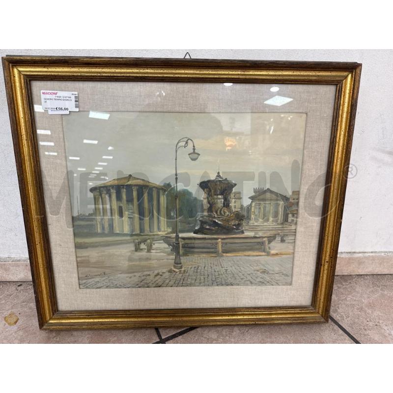 QUADRO TEMPIO DI ERCOLE | Mercatino dell'Usato Roma montemario 1
