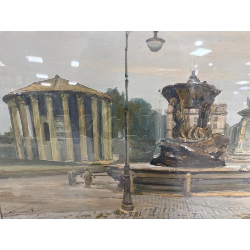 QUADRO TEMPIO DI ERCOLE | Mercatino dell'Usato Roma montemario 2