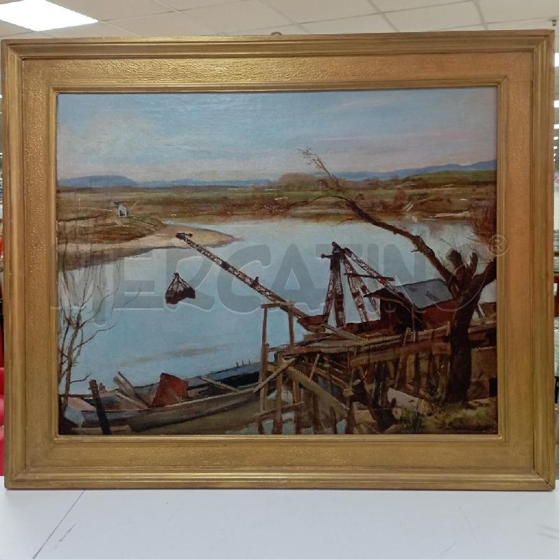 QUADRO VEDUTA DELL'ACQUA ACETOSA 1931 | Mercatino dell'Usato Roma montemario 1
