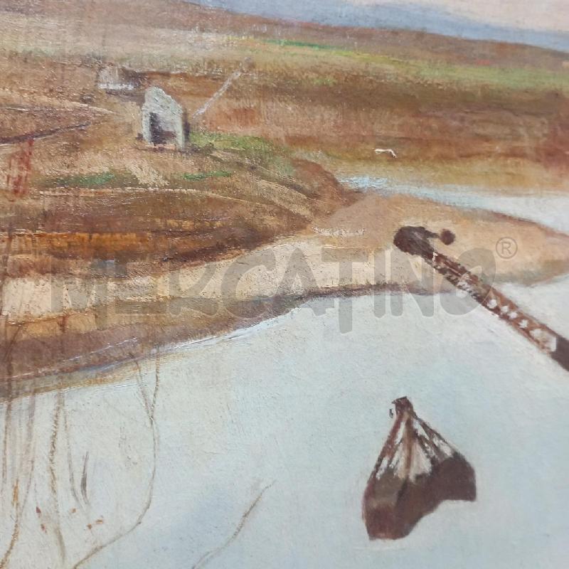 QUADRO VEDUTA DELL'ACQUA ACETOSA 1931 | Mercatino dell'Usato Roma montemario 4