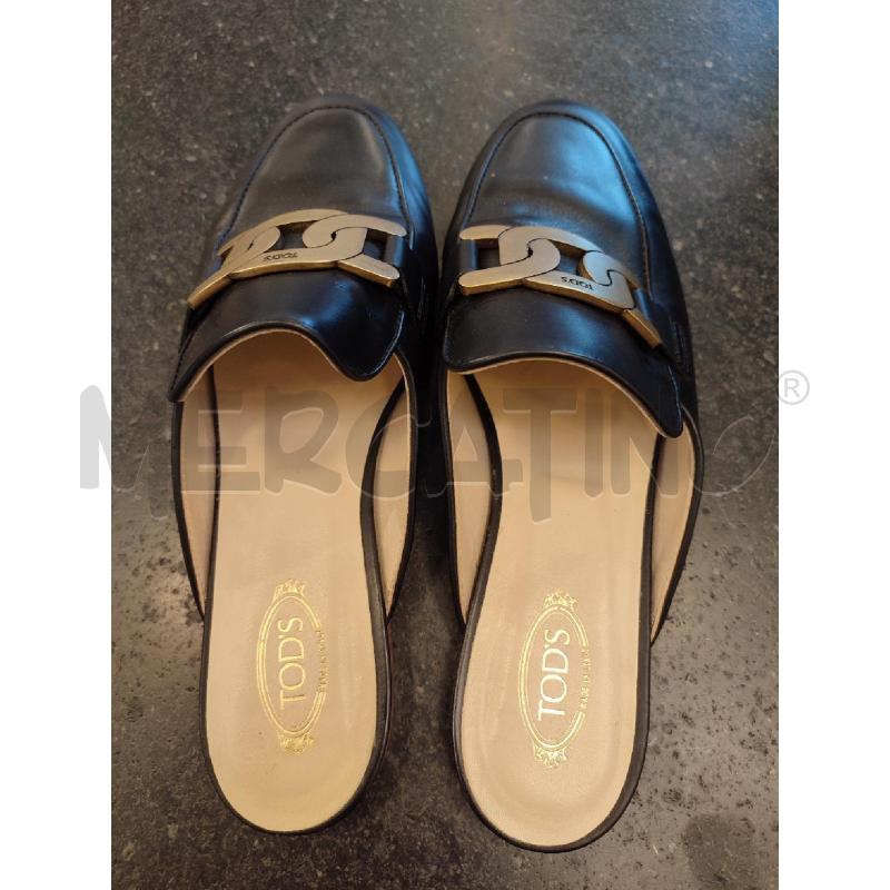 SABOT NERI TOD'S  | Mercatino dell'Usato Roma montemario 3