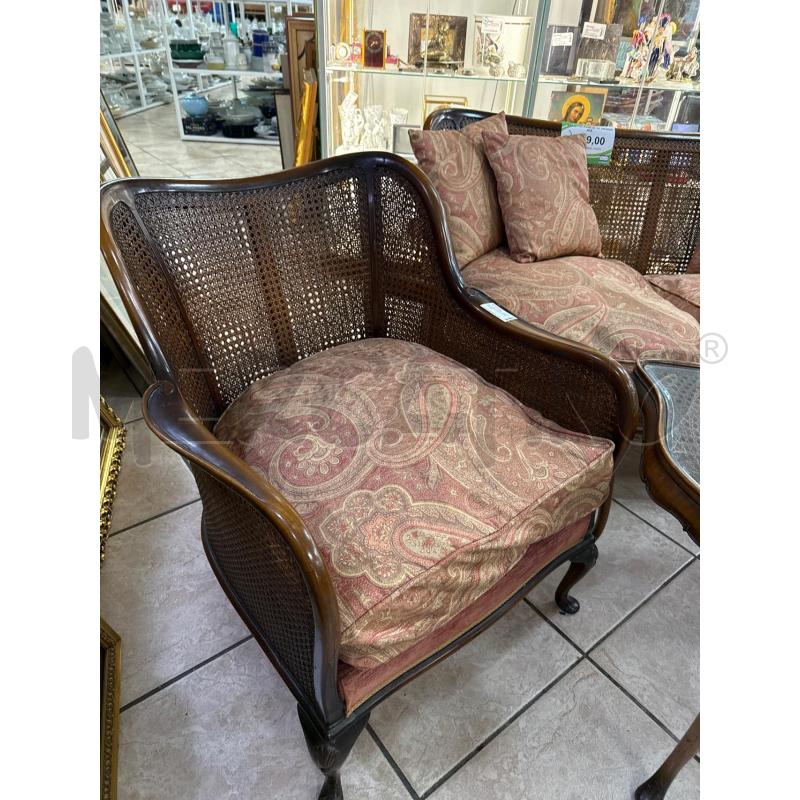 SALOTTO PAGLIA DI VIENNA 4PZ | Mercatino dell'Usato Roma montemario 2