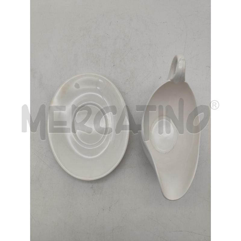 SALSIERA PORC COALPORT BIANCA | Mercatino dell'Usato Roma montemario 3