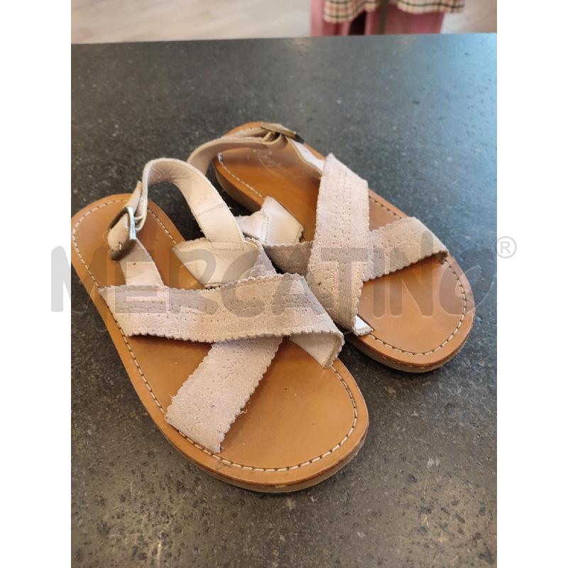 SANDALI B BEIGE BONPOINT | Mercatino dell'Usato Roma montemario 2