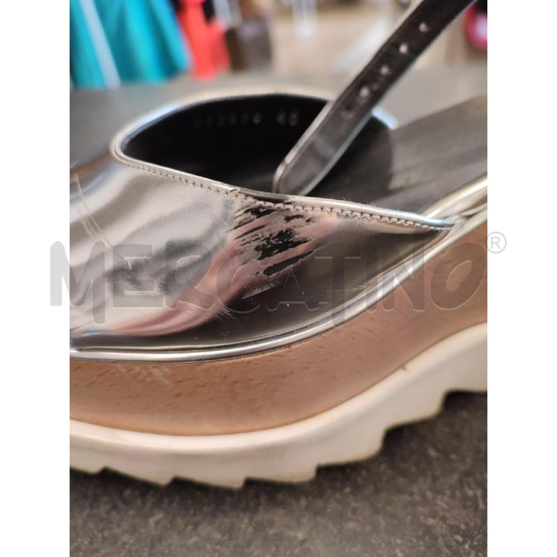 SANDALI DONNA ARGENTATI STELLA MCCARTNEY | Mercatino dell'Usato Roma montemario 3