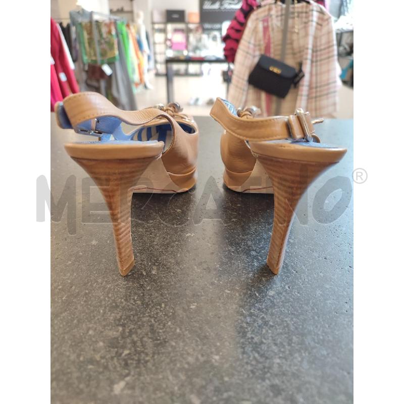 SANDALI DONNA BEIGE CELINE | Mercatino dell'Usato Roma montemario 4