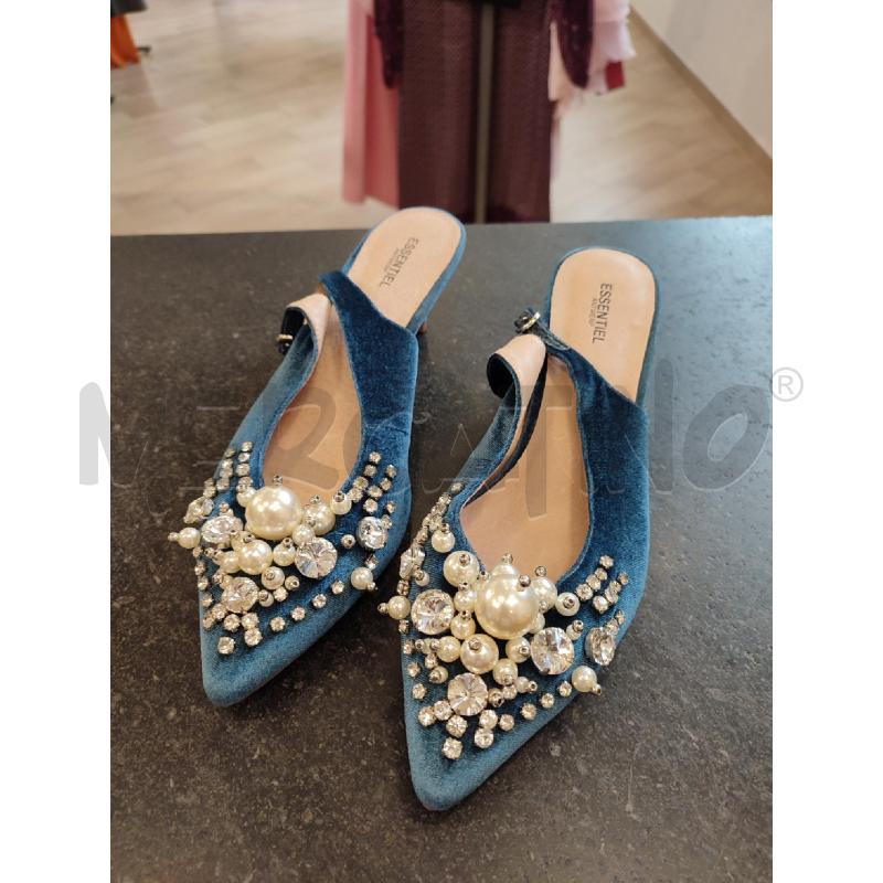 SANDALI DONNA ESSENTIEL ANTWERP PERLE | Mercatino dell'Usato Roma montemario 1
