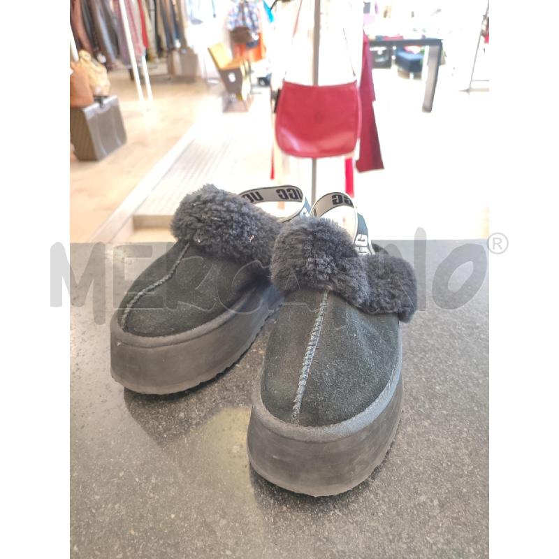 SANDALI DONNA NERI UGG FUNKETTE | Mercatino dell'Usato Roma montemario 1