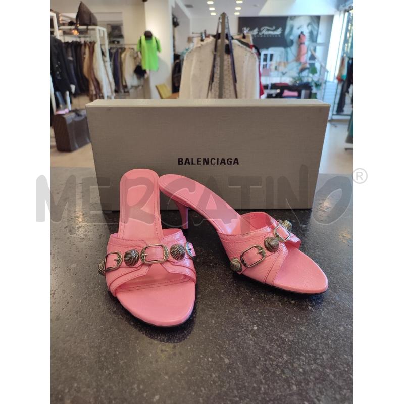 SANDALI DONNA ROSA BALENCIAGA CAGONE | Mercatino dell'Usato Roma montemario 1