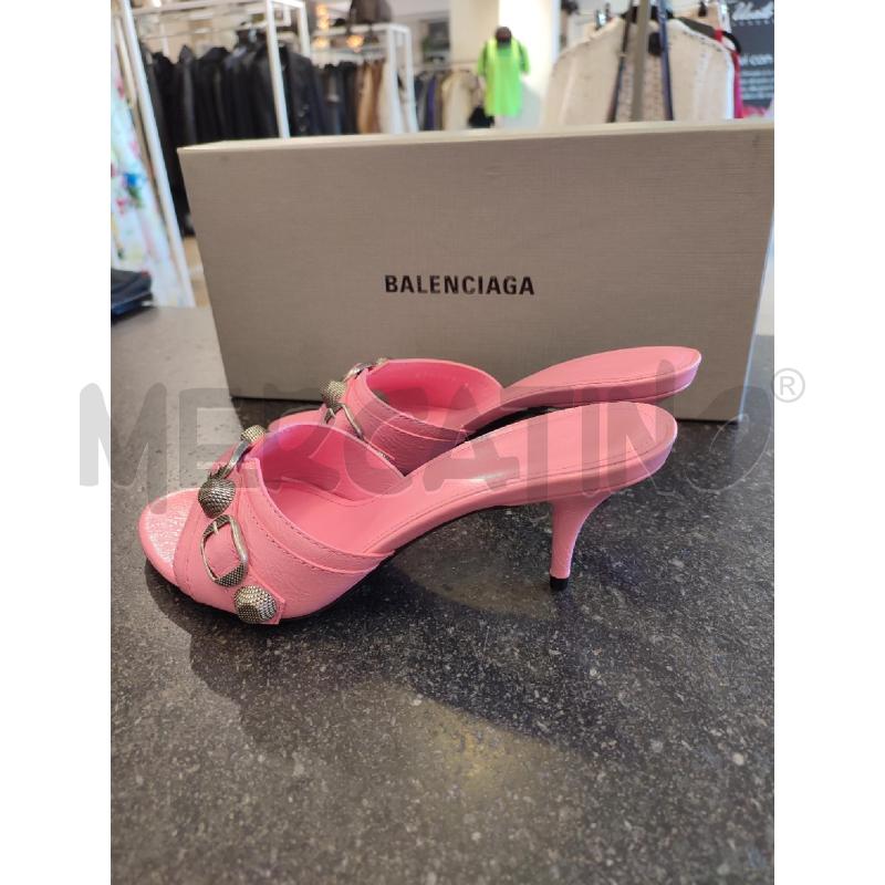 SANDALI DONNA ROSA BALENCIAGA CAGONE | Mercatino dell'Usato Roma montemario 2