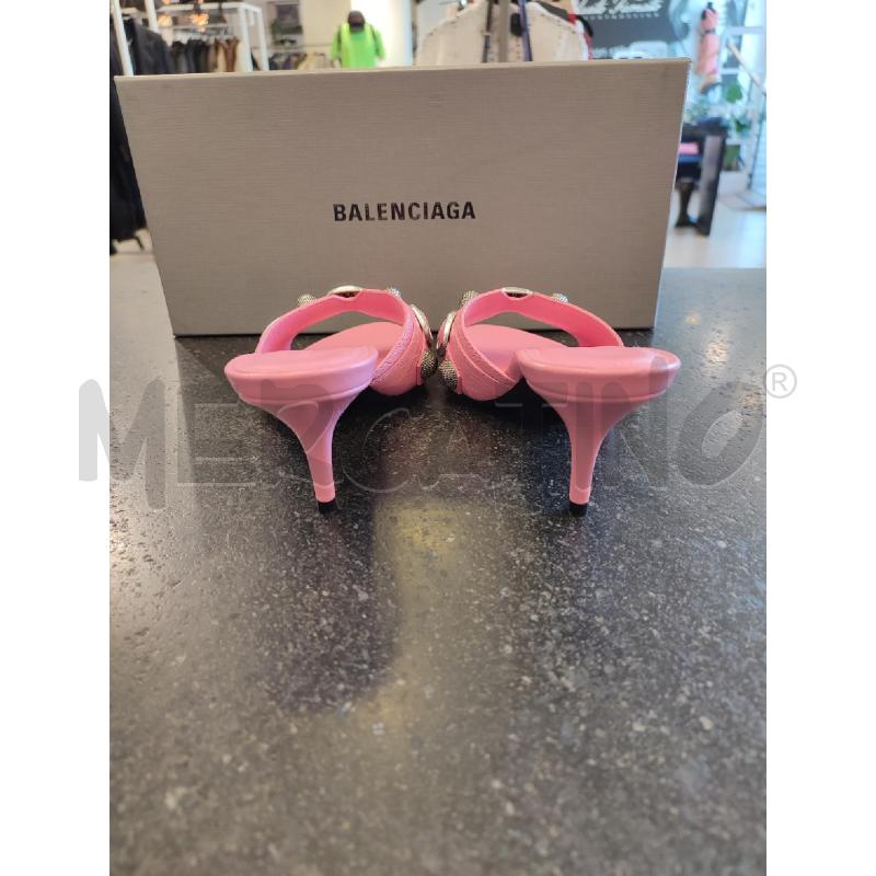 SANDALI DONNA ROSA BALENCIAGA CAGONE | Mercatino dell'Usato Roma montemario 3