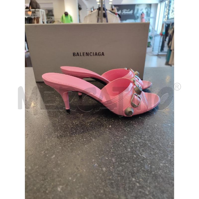 SANDALI DONNA ROSA BALENCIAGA CAGONE | Mercatino dell'Usato Roma montemario 4