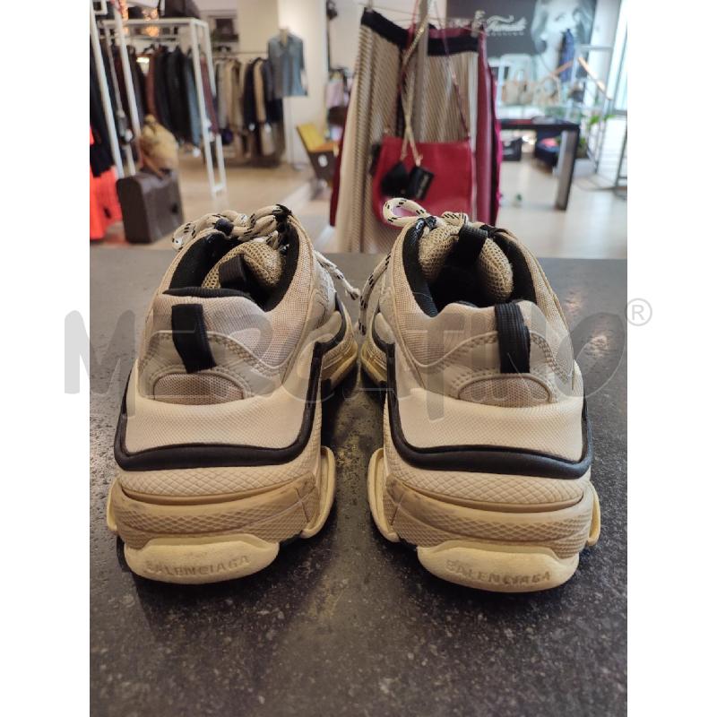 SCARPE DONNA BEIGE BALENCIAGA TELA TRIPLE S | Mercatino dell'Usato Roma montemario 3