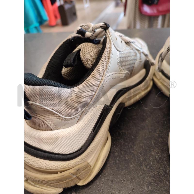 SCARPE DONNA BEIGE BALENCIAGA TELA TRIPLE S | Mercatino dell'Usato Roma montemario 4