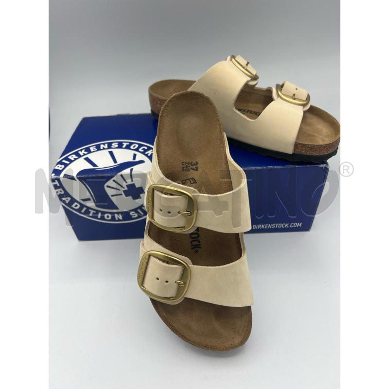 SCARPE DONNA BEIGE ORO BIRKENSTOCK | Mercatino dell'Usato Roma montemario 1