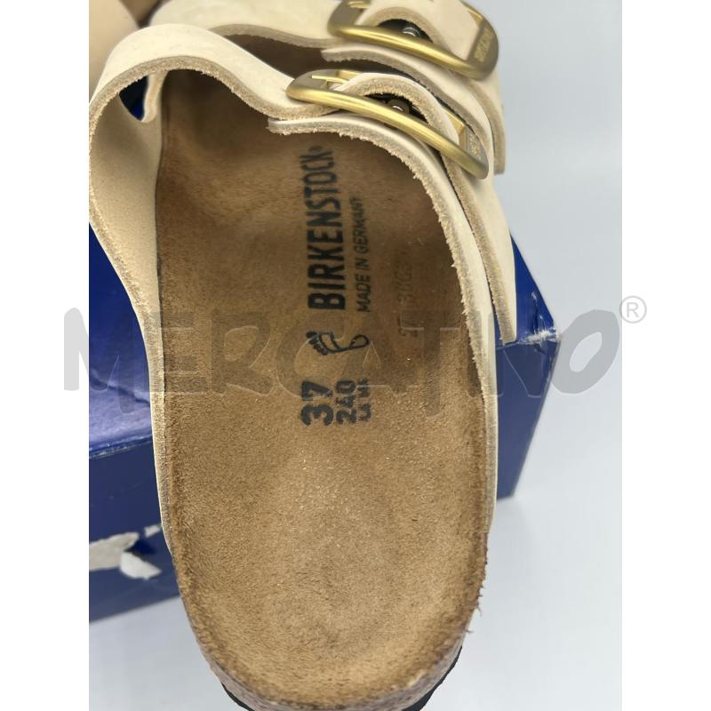 SCARPE DONNA BEIGE ORO BIRKENSTOCK | Mercatino dell'Usato Roma montemario 4
