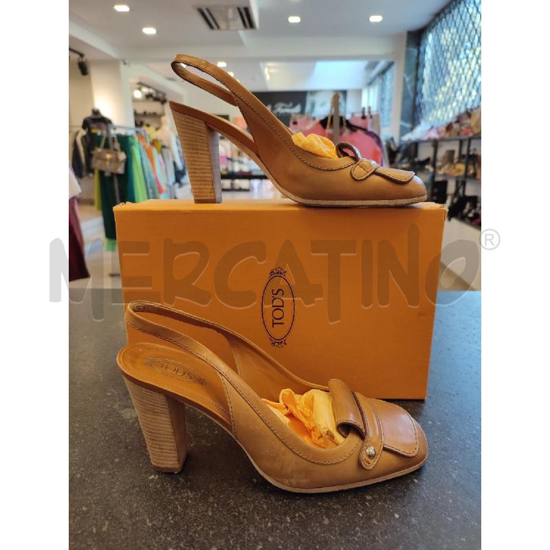 SCARPE DONNA BEIGE TOD'S | Mercatino dell'Usato Roma montemario 1