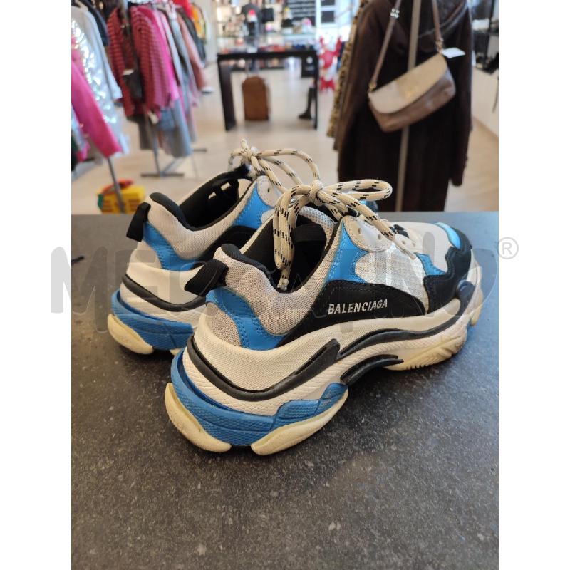 SCARPE DONNA BIANCHE BLU BALENCIAGA TRIPLE | Mercatino dell'Usato Roma montemario 2