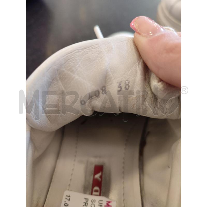 SCARPE DONNA BIANCHE PRADA PLATORM | Mercatino dell'Usato Roma montemario 4