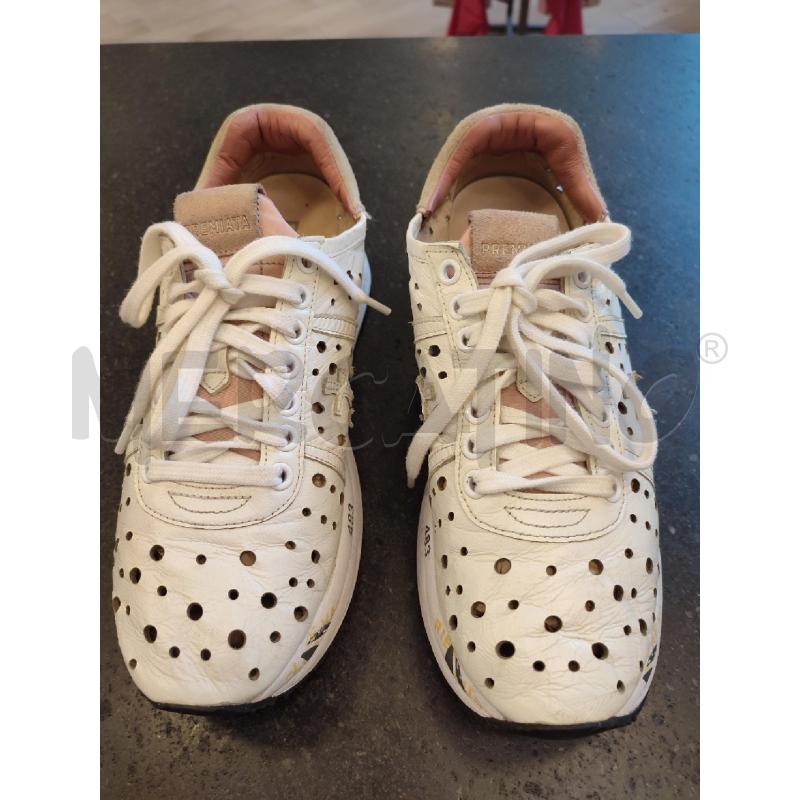 SCARPE DONNA BIANCHE PREMIATA | Mercatino dell'Usato Roma montemario 1