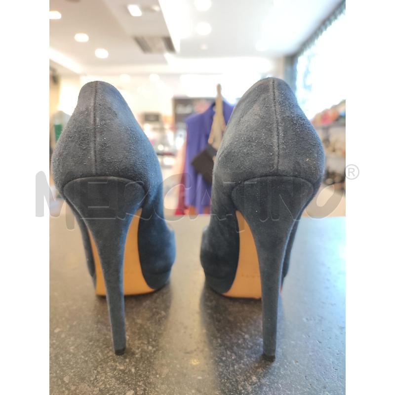 SCARPE DONNA BLU CASADEI TACCO | Mercatino dell'Usato Roma montemario 3