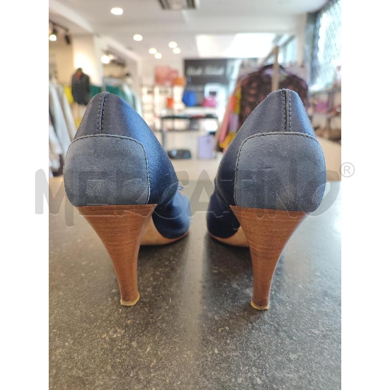 SCARPE DONNA BLU FIBBIA MET TOD'S | Mercatino dell'Usato Roma montemario 3