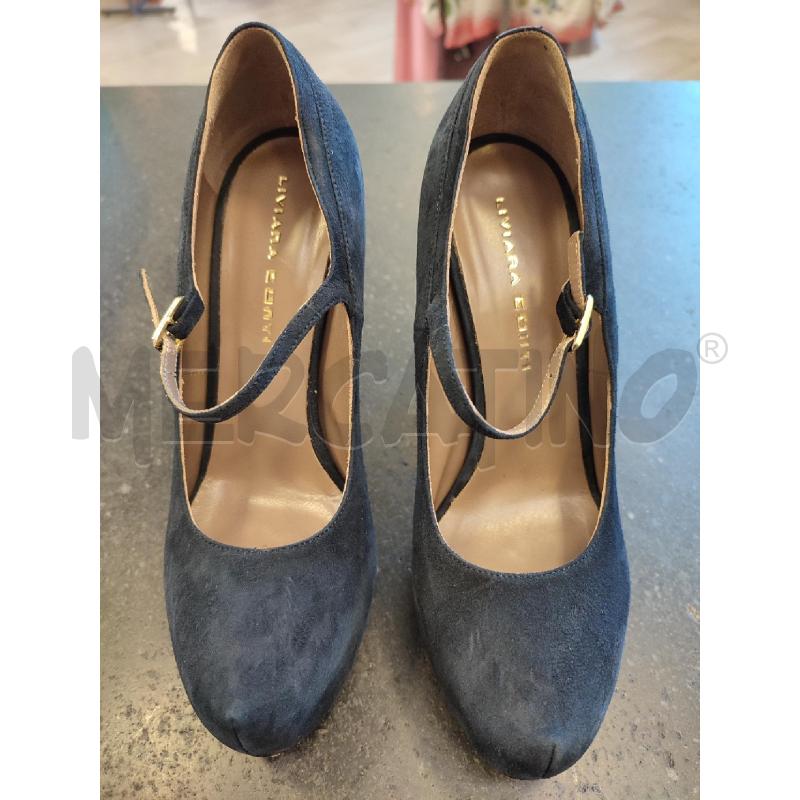 SCARPE DONNA BLU LIVIANA CONTI | Mercatino dell'Usato Roma montemario 2