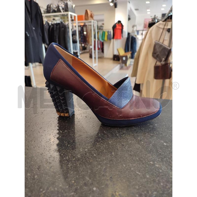 SCARPE DONNA BLU MARRONI FENDI | Mercatino dell'Usato Roma montemario 1