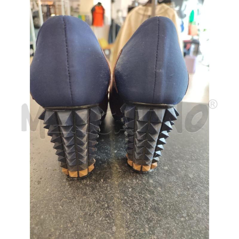 SCARPE DONNA BLU MARRONI FENDI | Mercatino dell'Usato Roma montemario 3