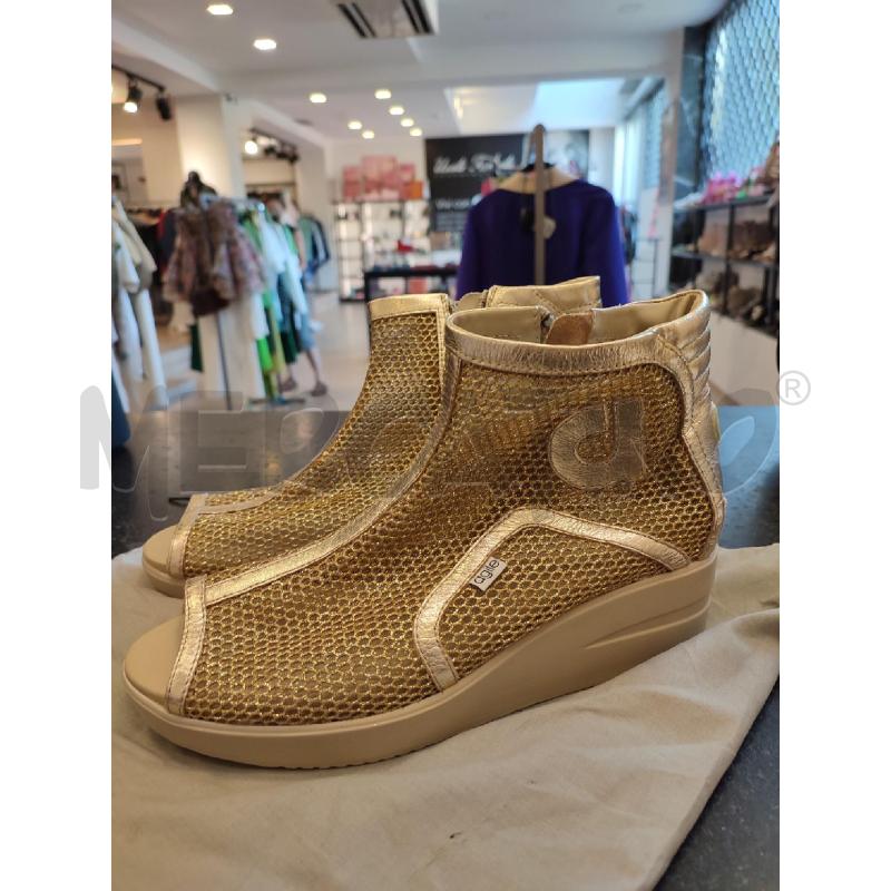 SCARPE DONNA DORATE RUCOLINE RETATE | Mercatino dell'Usato Roma montemario 1