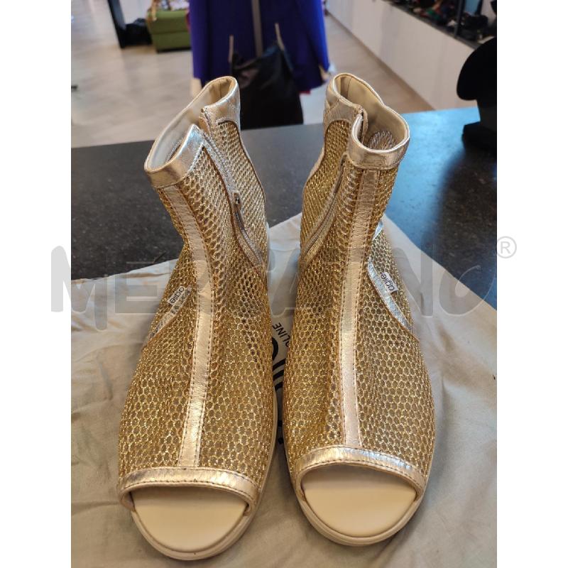 SCARPE DONNA DORATE RUCOLINE RETATE | Mercatino dell'Usato Roma montemario 2