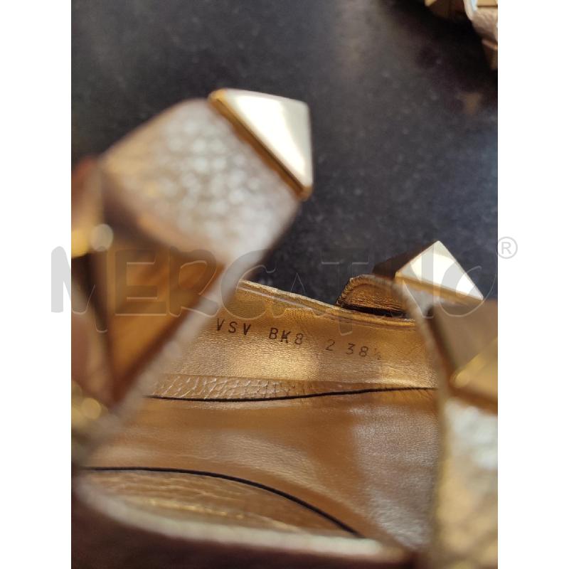 SCARPE DONNA DORATE VALENTINO ROCKSTUD PUNTA | Mercatino dell'Usato Roma montemario 4