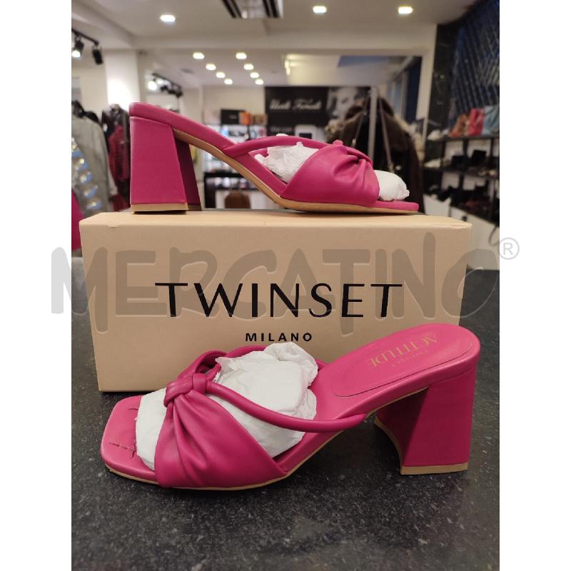 SCARPE DONNA FUCSIA TWINSET | Mercatino dell'Usato Roma montemario 1