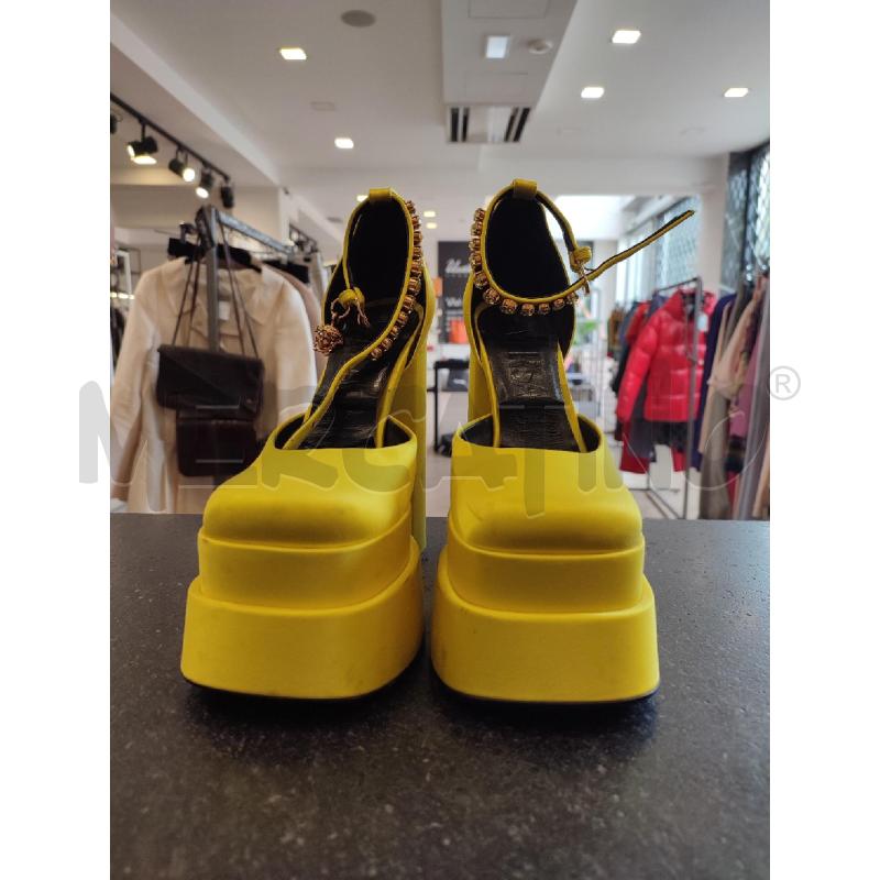 SCARPE DONNA GIALLE VERSACE RASO DA RIV | Mercatino dell'Usato Roma montemario 2