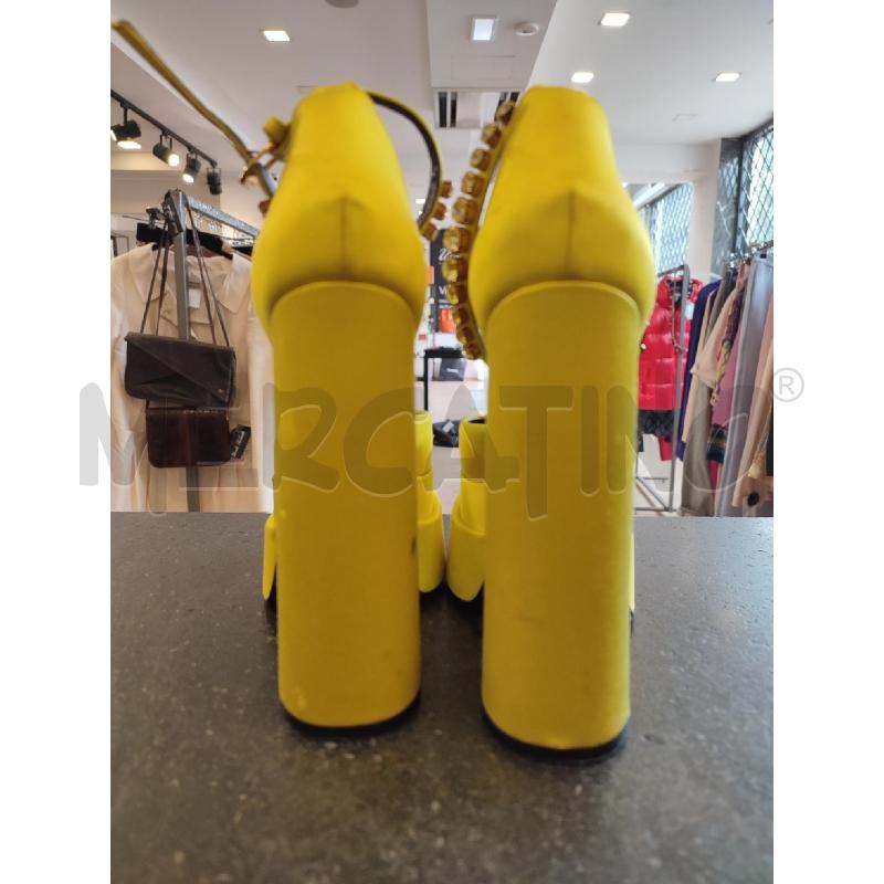 SCARPE DONNA GIALLE VERSACE RASO DA RIV | Mercatino dell'Usato Roma montemario 3
