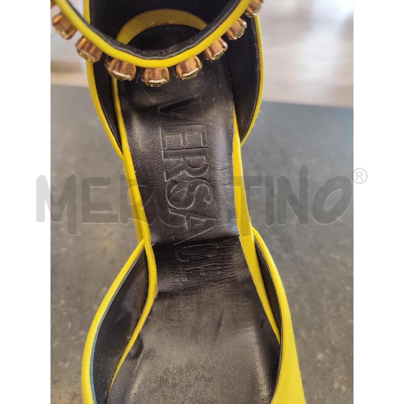 SCARPE DONNA GIALLE VERSACE RASO DA RIV | Mercatino dell'Usato Roma montemario 4