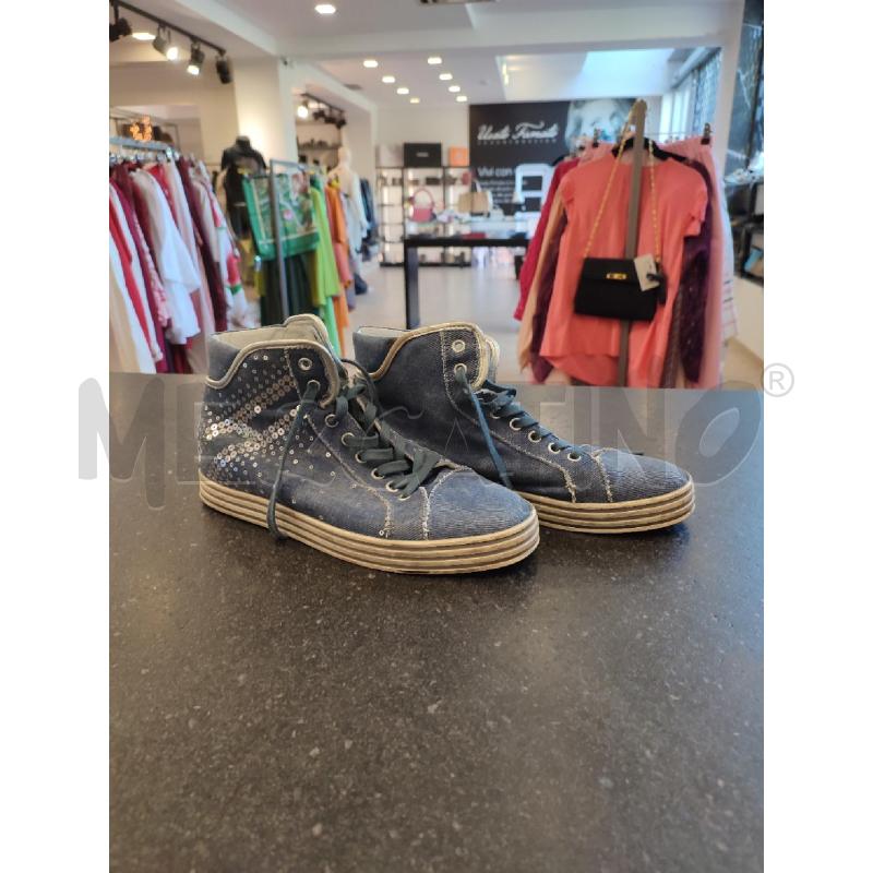 SCARPE DONNA JEANS HOGAN REBEL STRASS | Mercatino dell'Usato Roma montemario 1